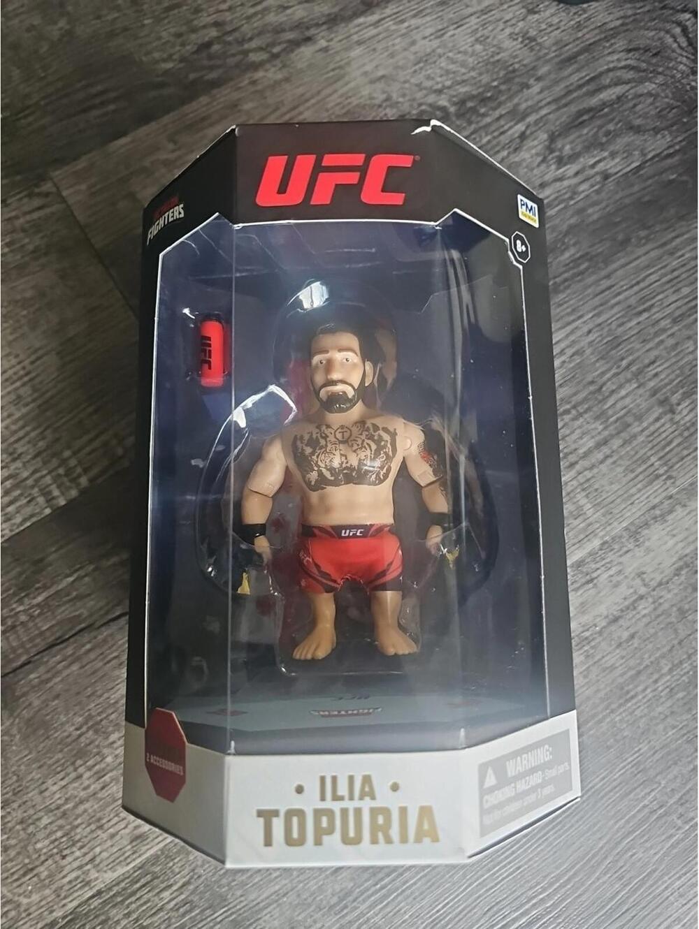 New! 2025 UFC Octagon Fighters Ilia Topuria El Matador EXCLUSIVE RARE Figure